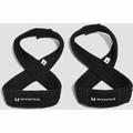 Myprotein Figure of 8 Lifting Straps - Black - M (6'' - 7.5'')