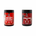 Six Star Elite Series 100% Whey Protein Plus Triple Chocolate 1.8lbs US & Creatine Powder Creatine X3 | Creatine HCl + Creatine Monohydrate Powder