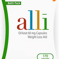 NEW**ALLİ Diet Weight Loss Supplement Pills, Orlistat 60Mg Capsules, 170 Count
