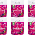6 - 9 CT. Olly Active Immunity Immune Support Gummies Berry Brave Travel Packets