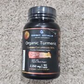 Organic Turmeric Curcumin with Ginger and Black Pepper 2250mg with 95% Standa...