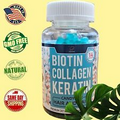 2 x Biotin Gummies 5000mcg Gummies Collagen Keratin / Hair Skin Nails 120ct Lot