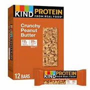 Protein Bars, Crunchy Peanut Butter, Healthy Snacks, Gluten Free, 12g Protein...