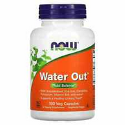 4 X Now Foods, Water Out, Fluid Balance, 100 Veg Capsules