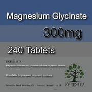 Magnesium Glycinate 300mg Strong Optimum x 240 Tablets