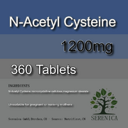 NAC 1200mg N-Acetyl-Cysteine Free Radical Vitamin x 360 Tablets