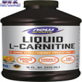 NOW Sports Nutrition, L-Carnitine Liquid 1000 Mg, Highly Absorbable, Citrus, 16-
