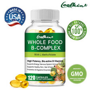 Whole Food B Complex 700mg - with Probiotic - Digestive Support,Enhance Immunity