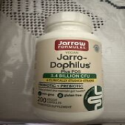 Jarrow Formulas, Inc. Vegan Jarro-Dophilus Plus Fos 3.4 Billion Cfu 200 Veg Caps