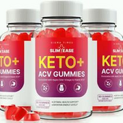 (3 Pack) Slim Ease Keto + ACV Gummies for Advanced Weight Loss and Energy
