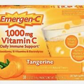 EMERGEN-C Immune Plus Tangerine 1000 mg Vitamin C Vitamin D & ZINC 30 count