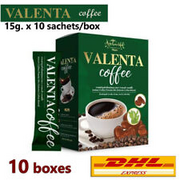 10xValenta Instant Coffee Intense Burn Diet Weight Control High Fiber No Sugar F