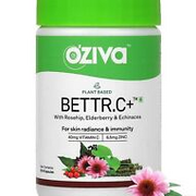 OZiva Bettr.C+ for Advanced Immunity, Vitamin C, 60 capsules