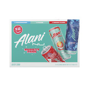 Alani Nu Sugar-Free Energy Drink,12-Pack ,Juicy Peach, Cherry Slush, Breezeberry