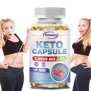 Keto Capsules 20000mg - Pure Ketone Fat Burner Rapid Weight Loss Detox Ketosis