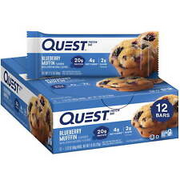 Quest Protein Bar - Blueberry Muffin (12 Bars)