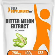 BULKSUPPLEMENTS.COM Bitter Melon Extract Powder - Bitter Melon Supplement - 750mg of Bitter Gourd Extract per Serving, Gluten Free - Bitter Melon Powder (100 Grams - 3.5 oz)