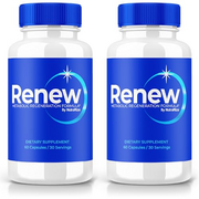 (2 Pack) Renew Capsules, Renew All-Natural Dietary Supplement, Renew 800MG Pills, Advanced Formula for Energy and to Support Active Lifestyle, Re New Pastillas Reviews (120 Capsules)