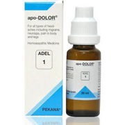 ADEL 1 Drops 20ml Apo-Dolor Homeopathic Drops Free Shipping