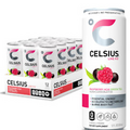 CE.LSIUS Essential Energy Drink 12 Fl Oz, Raspberry Acai Green Tea (Pack of 12)